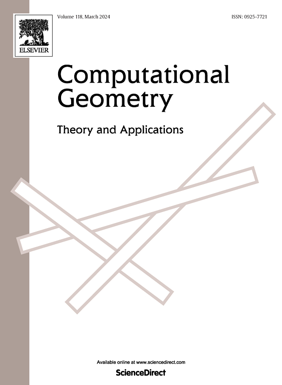 Go to journal home page - Computational Geometry